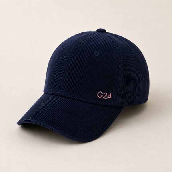 G24 Corduroy Cap - כחול